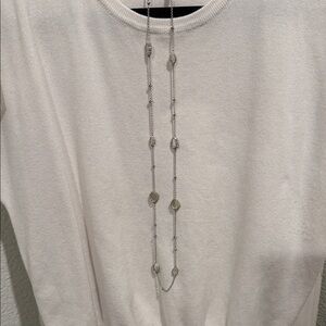 Kendra Scott Silver Long Necklace